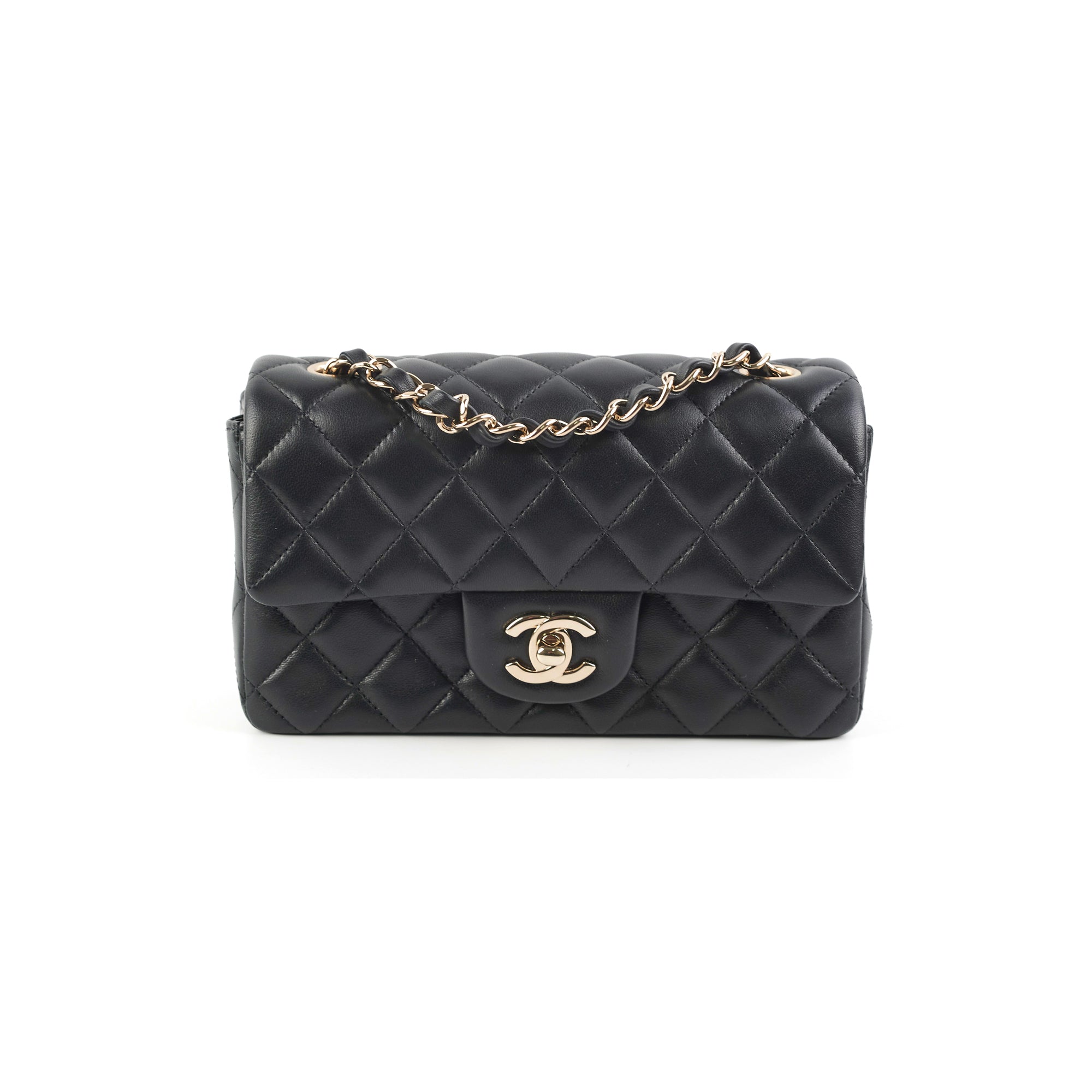 Chanel Mini Rectangle Flap Bag in Black - Elegant & Timeless Luxury Crossbody for Women | Perfect for Evening Events, Date Nights & Special Occasions