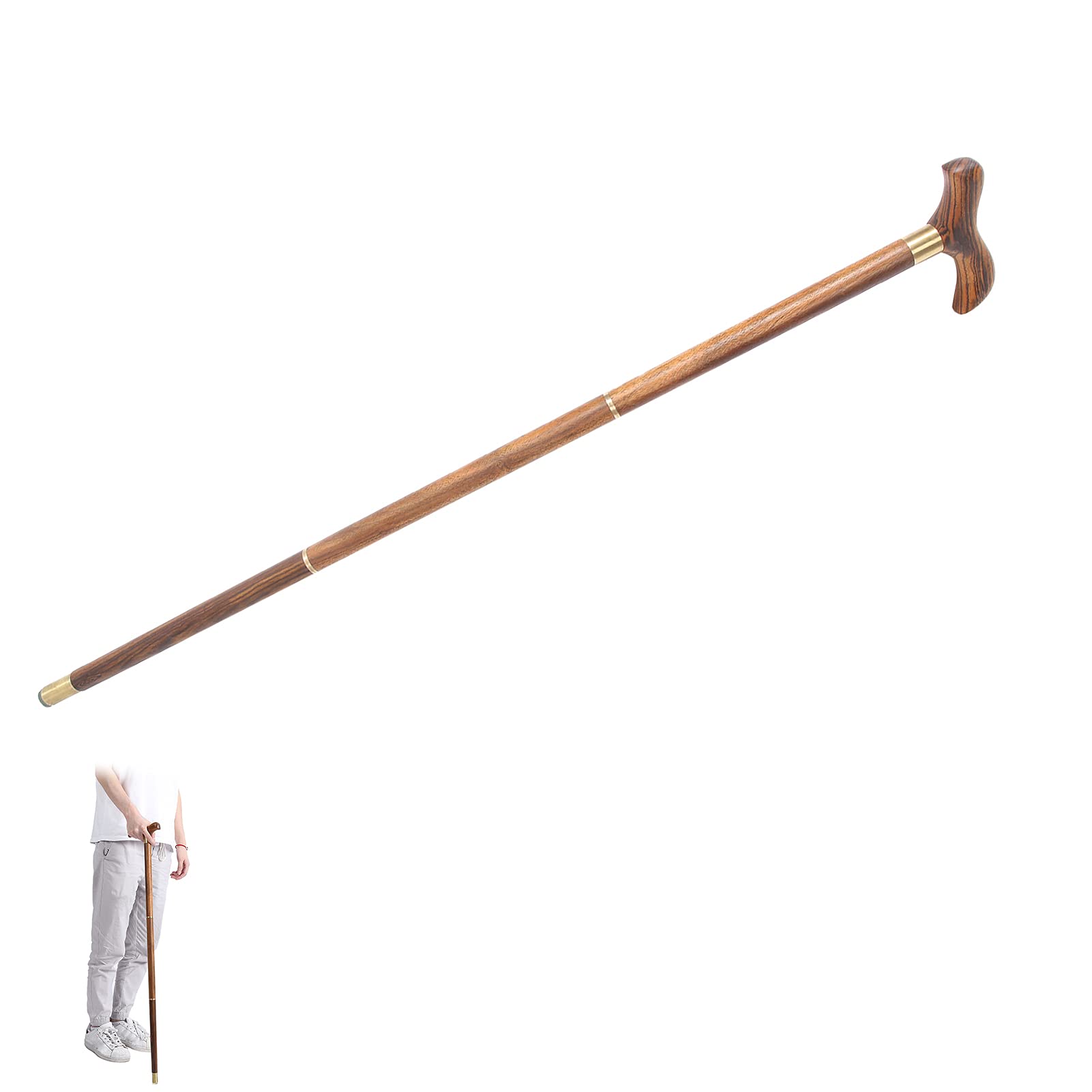 Lightweight Folding Walking Cane for Seniors - Adjustable, Sturdy & Stable Support for Indoor & Outdoor Use - Perfect for Hiking, Travel & Daily Mobility Assistance