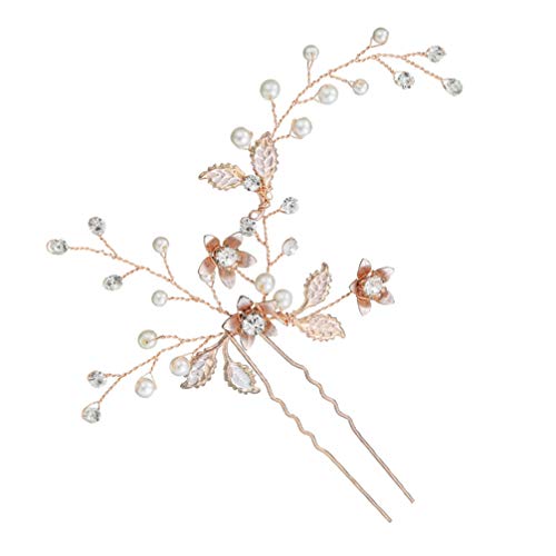 Romantic Pearl Flower Hair Clips for Wedding & Bridal Accessories - Perfect for Special Occasions