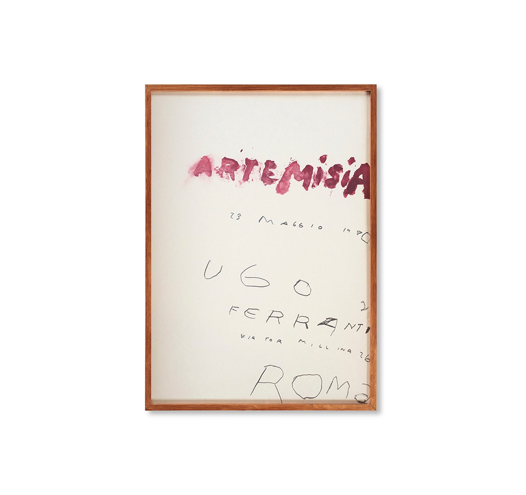 Cy Twombly ARTEMISIA PRINT (1980) - Limited Edition Art Print for Modern Home Decor & Office Wall Art