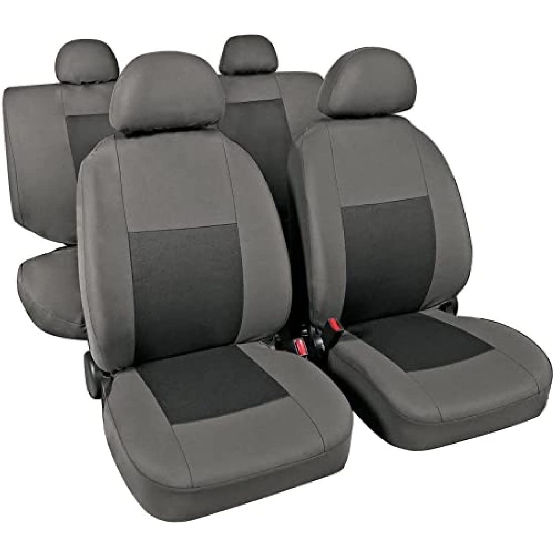 Premium 54994 Classic Full Set Car Seat Covers - Universal Fit for Cars, Trucks & SUVs - Comfortable & Durable Protection for Daily Commute, Road Trips & Family Travel