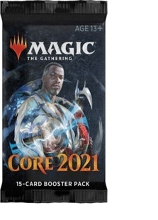 Magic: The Gathering Core Set 2021 Booster Pack - 15 Random Cards for MTG Deck Building & Collecting - Perfect for Game Nights & Tournaments