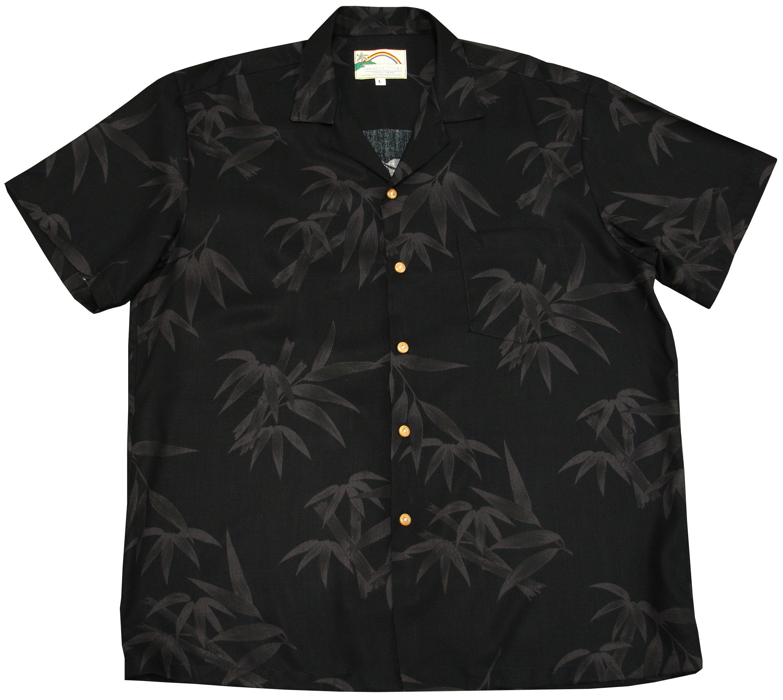 Men's Paradise Rayon Shirt - Breathable Summer Button Down Shirt in Cream Color, Size XL | Beach Vacation, Casual Outing & Tropical Style