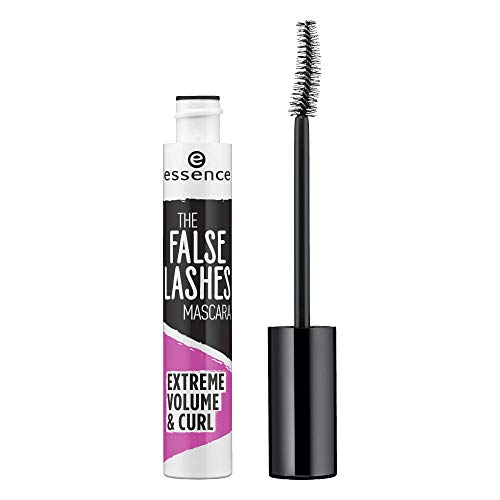 Essence False Lashes Mascara - Extreme Volume & Curl | Vegan, Paraben-Free & Cruelty-Free Black Mascara | Perfect for Dramatic Eye Looks & Special Occasions