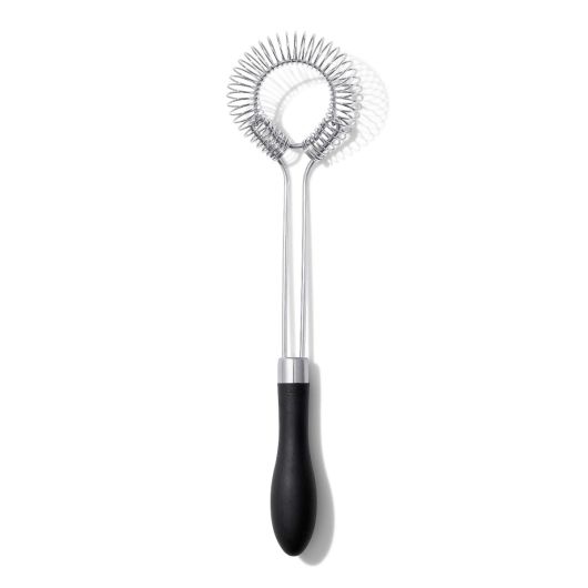 OXO Sauce Whisk - Premium Stainless Steel Kitchen Whisk for Mixing Sauces, Gravy & Dressings - Perfect for Cooking, Baking & Meal Prep