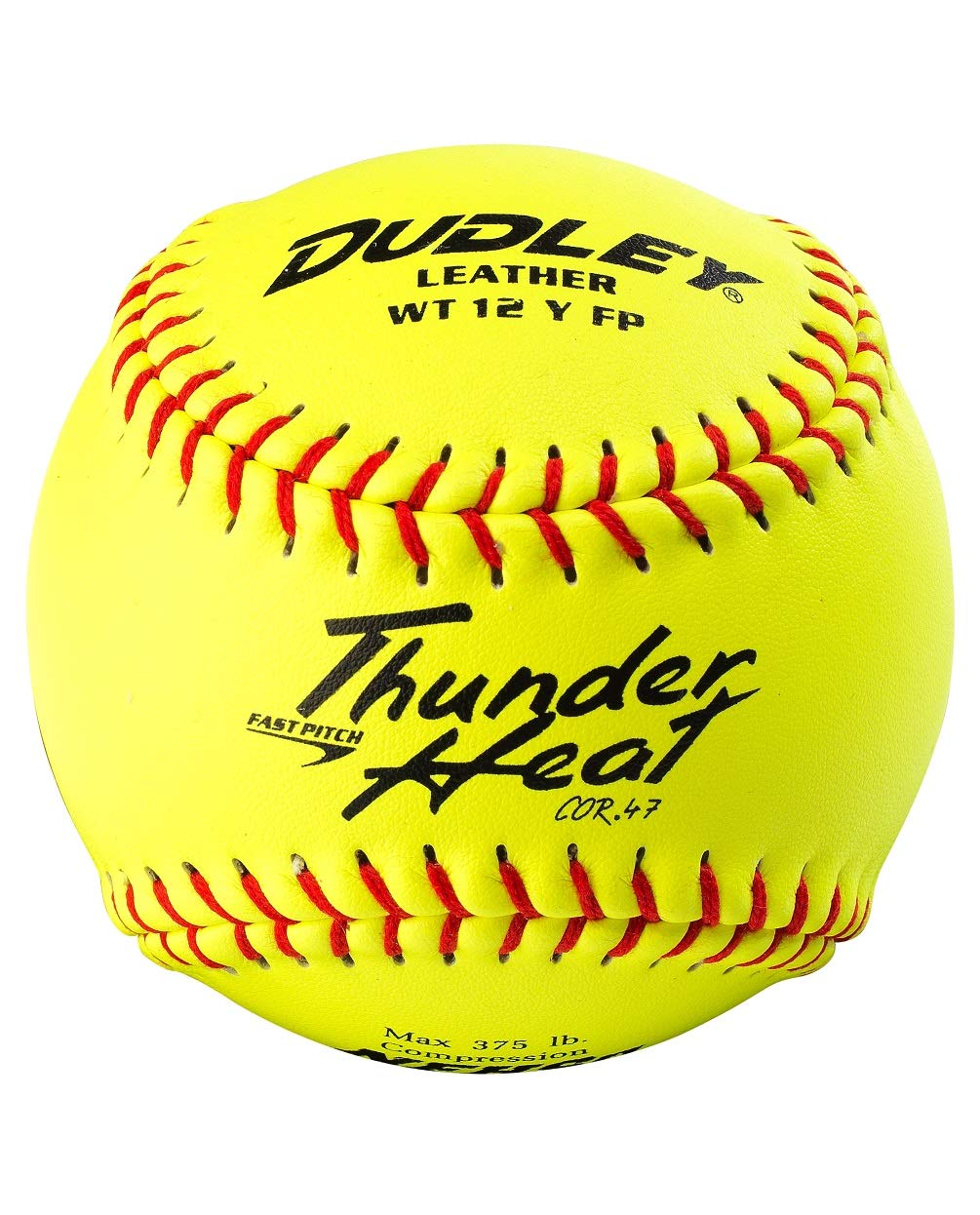 Dudley NFHS Thunder Heat Fastpitch Softballs - 12 Pack Official Game Balls for High School & College Softball Practice & Games
