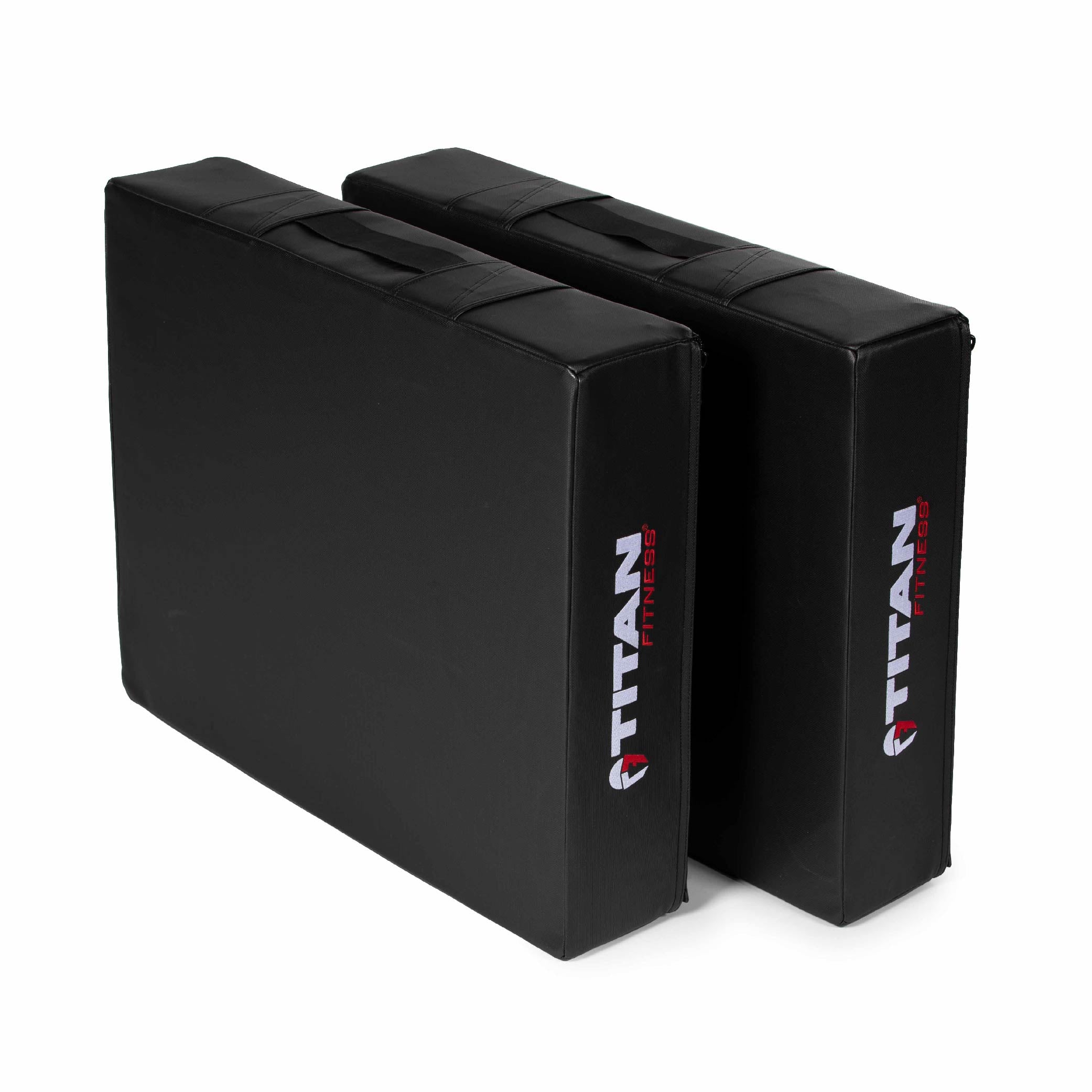 Premium Black Silencer Drop Pad Set - Scratch and Dent Resistant for Gym, Home Workouts & Fitness Training - Noise Reduction & Floor Protection