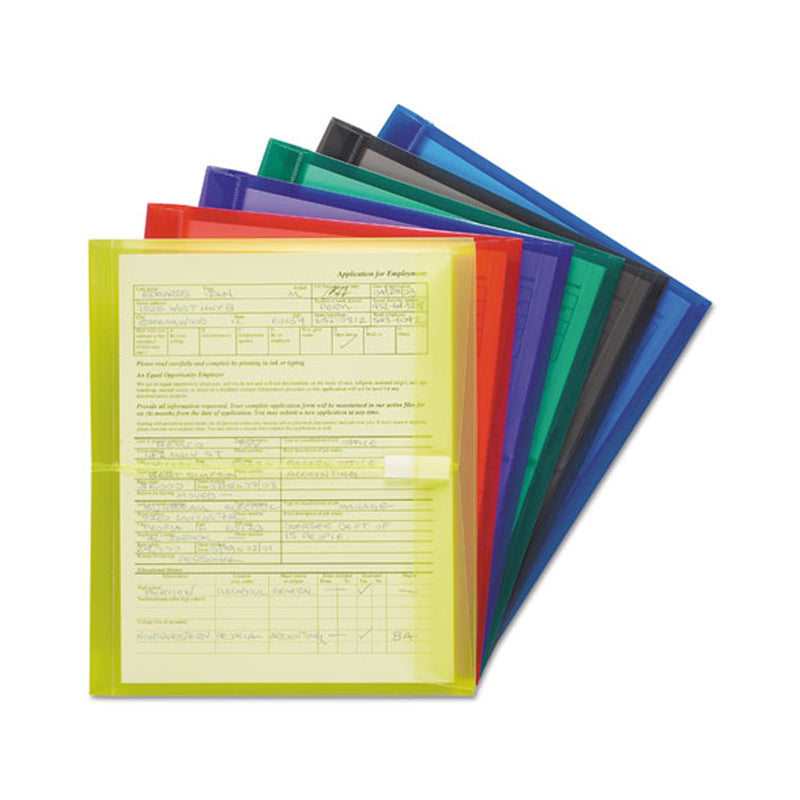 Heavy Duty Side Load Document Wallets with 1 1/4