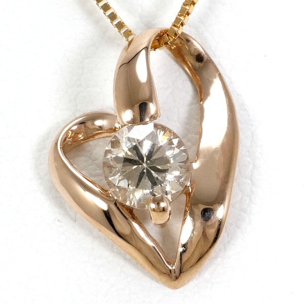 18K Pink Gold Diamond Necklace 0.30 Carat - Elegant Women's Jewelry Gift for Anniversary, Valentine's Day & Special Occasions