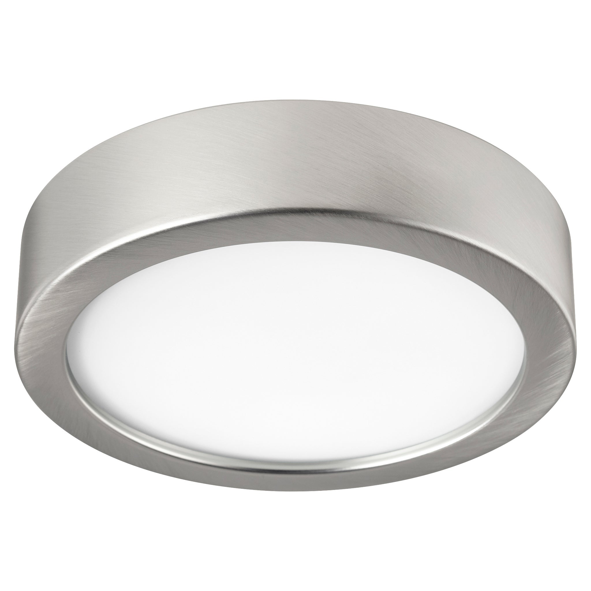 Oxygen Fleet 3 9 108 24-Inch Ceiling Fan LED Light Kit - 3000K Warm White Dimmable, Satin Nickel Finish - Perfect for Bedroom, Living Room & Office Lighting