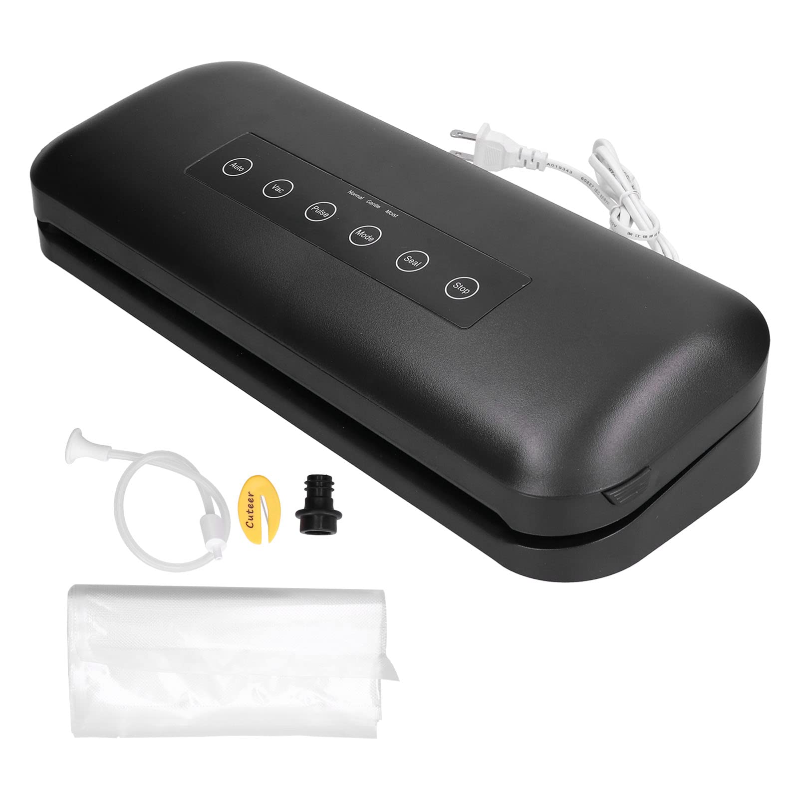 Zerodis Mini Automatic Vacuum Sealer | Compact Food Saver for Freshness | Perfect for Meal Prep, Sous Vide & Food Storage at Home