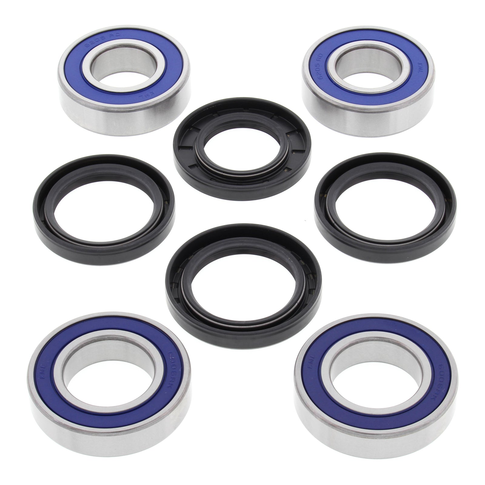 All Balls Racing Wheel Bearing Kit (25-1568) - High Performance Motorcycle Wheel Bearings for Smooth Ride - Perfect for Harley, Honda, Yamaha & More - Off-Road & Street Use