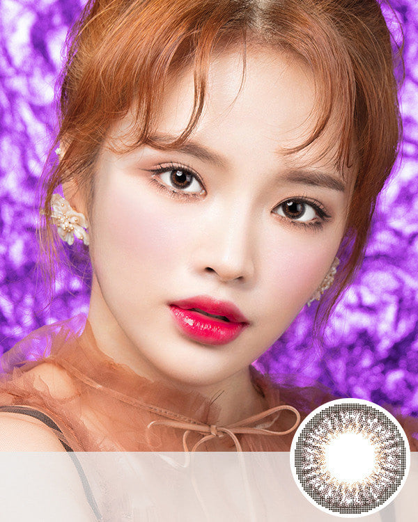 Moisture Plus Chocolate Brown Circle Lenses (2Pcs) - 2 Month Comfort Wear for Natural Eye Enlargement & Enhanced Beauty - Perfect for Cosplay, Halloween, and Daily Fashion
