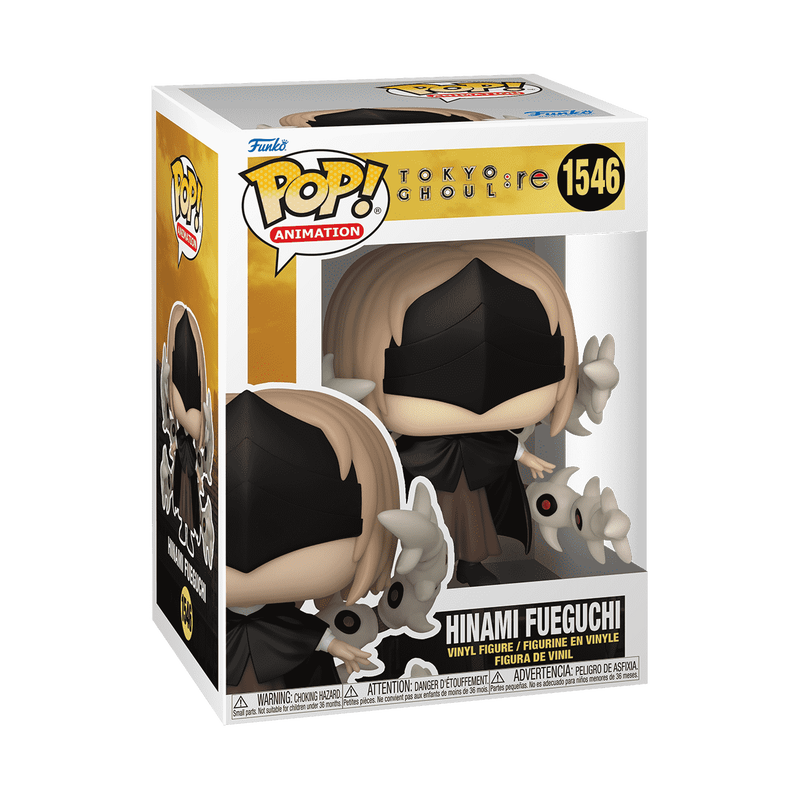 Hinami Fueguchi Funko Pop Tokyo Ghoul:re Vinyl Figure #1546 with Protector Case - Anime Collectible Gift for Fans & Decor for Home/Office
