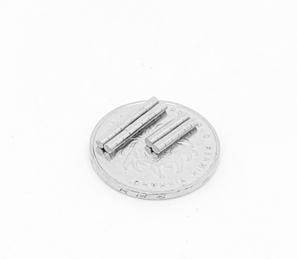 100-5000PCS 2x2mm Mini Round Neodymium Magnets - Strong Rare Earth Disc Magnets for Crafts, DIY Projects & Science Experiments (5000PCS Bulk Pack)