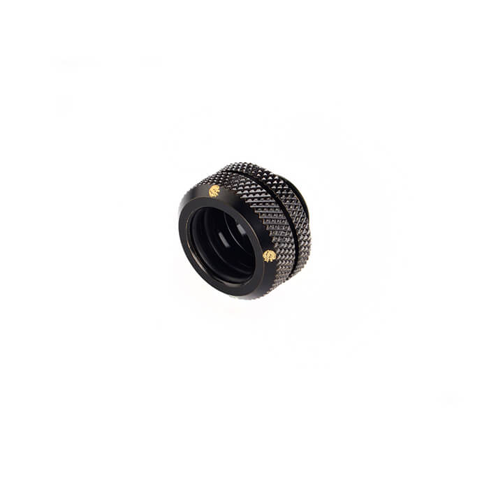 Bitspower Multi Link Fitting for 14mm OD - Matt Black Tube Connector for Water Cooling PC Builds & Custom Loops