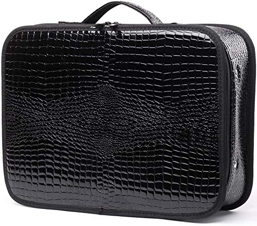 Professional Barber Tools Case - Leather Hair Salon Organizer for Styling Clippers, Combs & Scissors | Durable Makeup Storage Bag for Hairdressers & Stylists | Perfect for Salon, Travel & Home Use