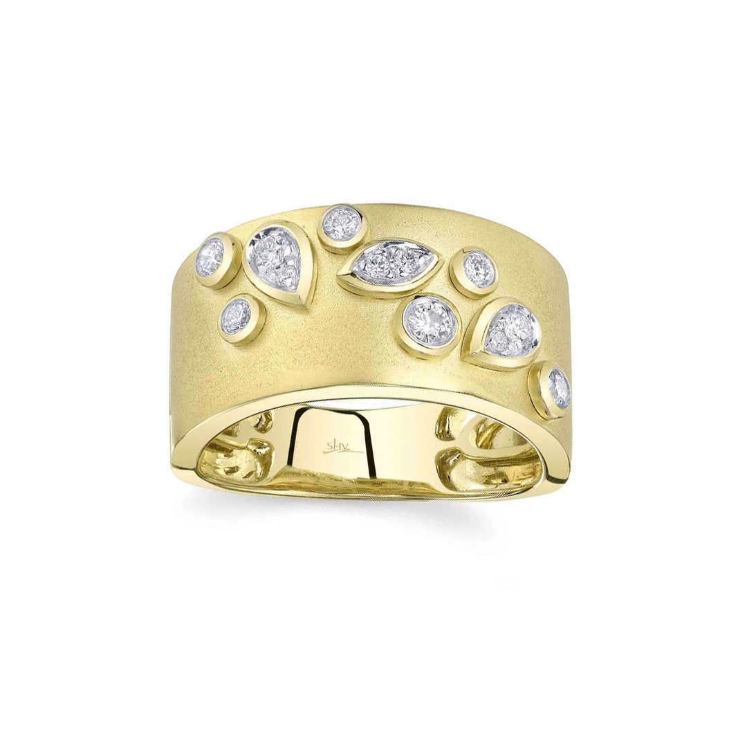 0.26 Carat Diamond Band Ring - Dainty Stackable Wedding Band for Women - Perfect for Engagement, Anniversary & Everyday Wear