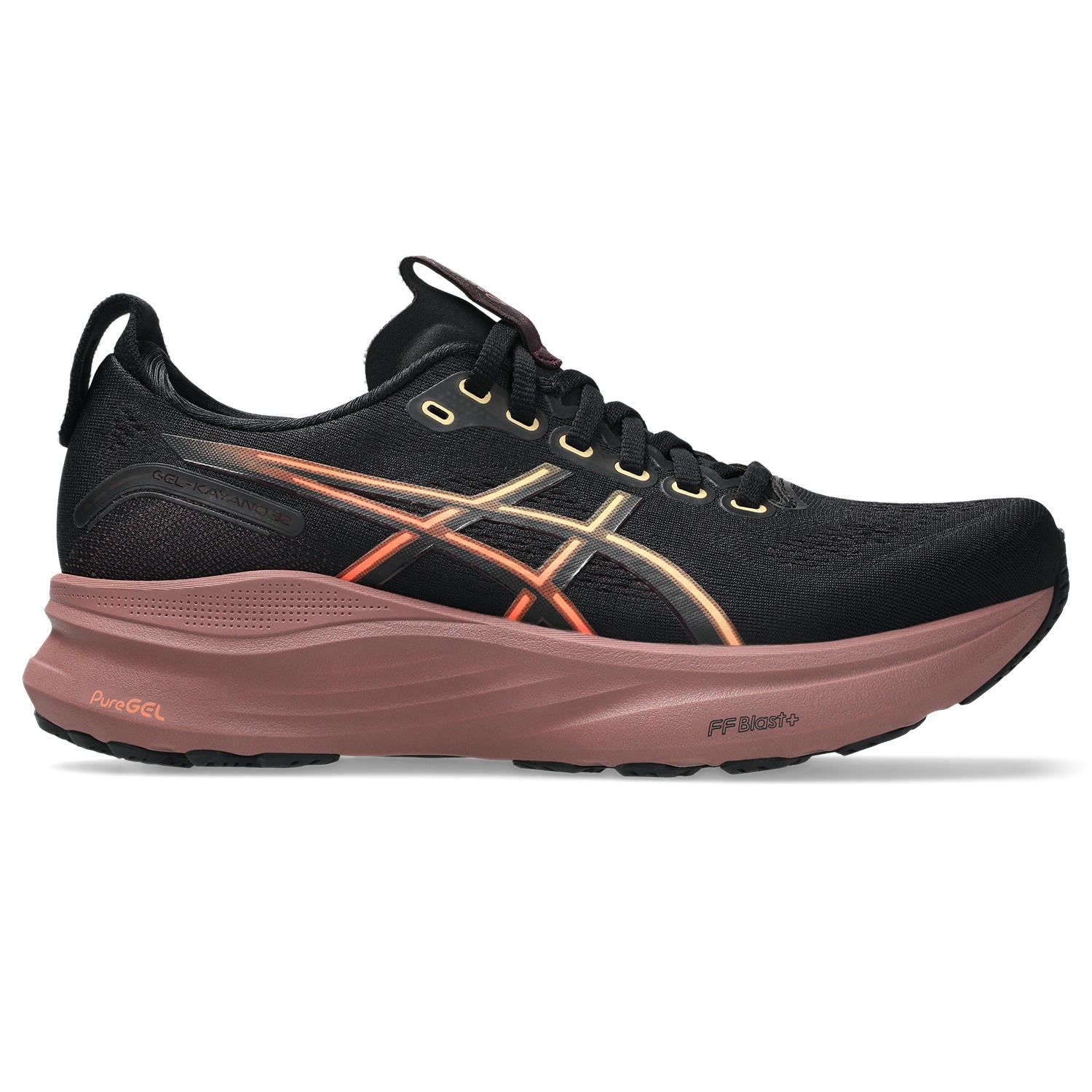 ASICS Women's GEL-Kayano 32 Running Shoes - Oatmeal/Meteor Grey - Premium Cushioning for Long-Distance Running & Marathon Training