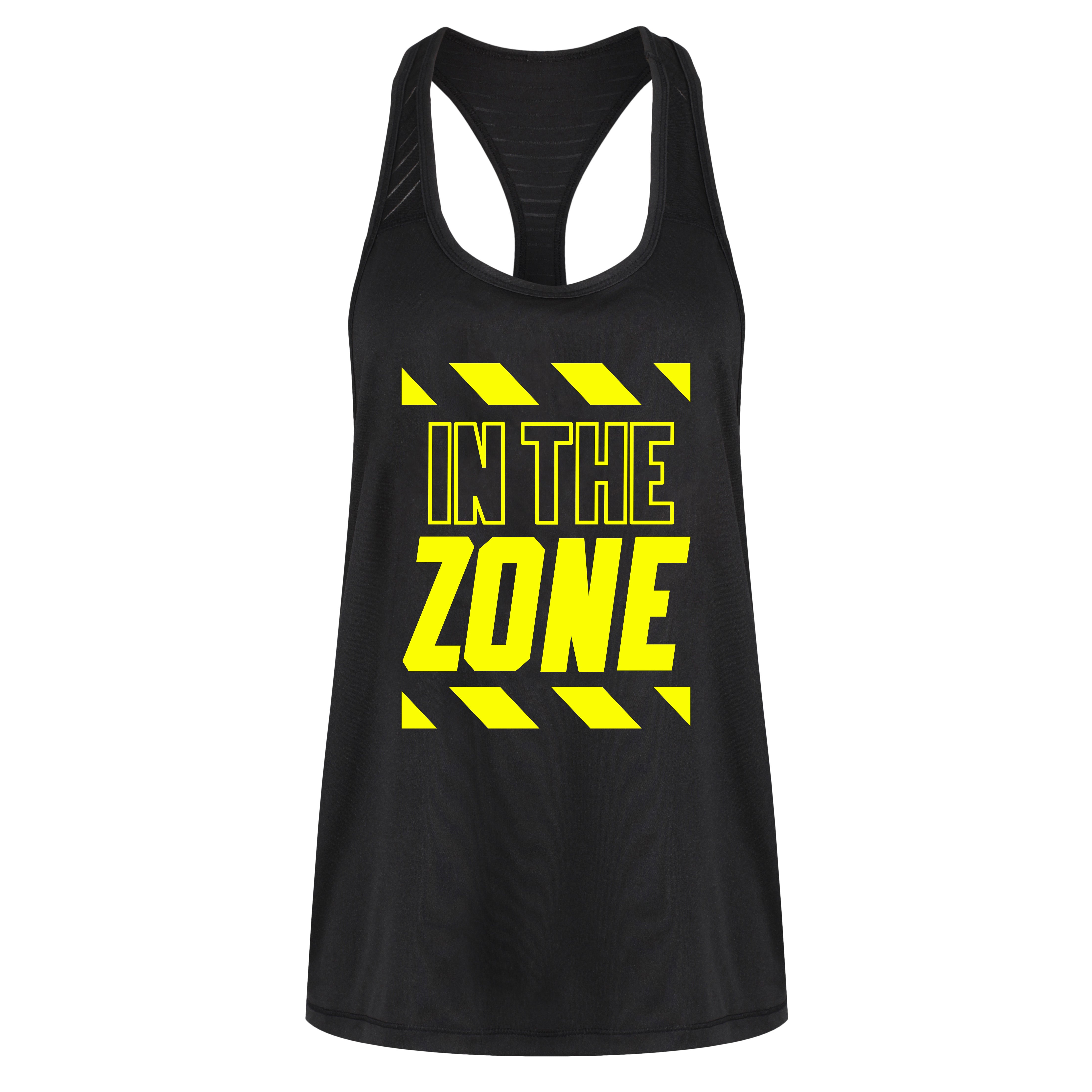In The Zone Mesh Racerback Vest for Women - Breathable Workout Tank Top for Running, Yoga & Gym - Lightweight Athletic Performance Shirt