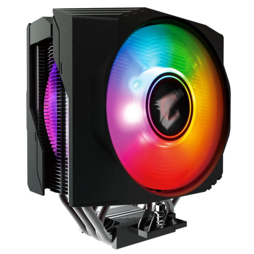 Gigabyte AORUS ATC800 120mm Tower CPU Air Cooler - High Performance Cooling for Gaming PCs & Workstations - Perfect for Overclocking & Silent Operation