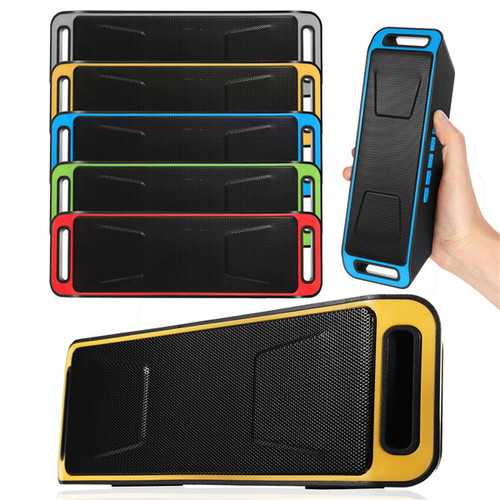 Portable Bluetooth Speaker with Stereo Sound, Subwoofer, TF Card/USB/AUX/FM Radio Support - Compatible with Smartphones & Tablets - Perfect for Outdoor Parties, Travel & Home Use
