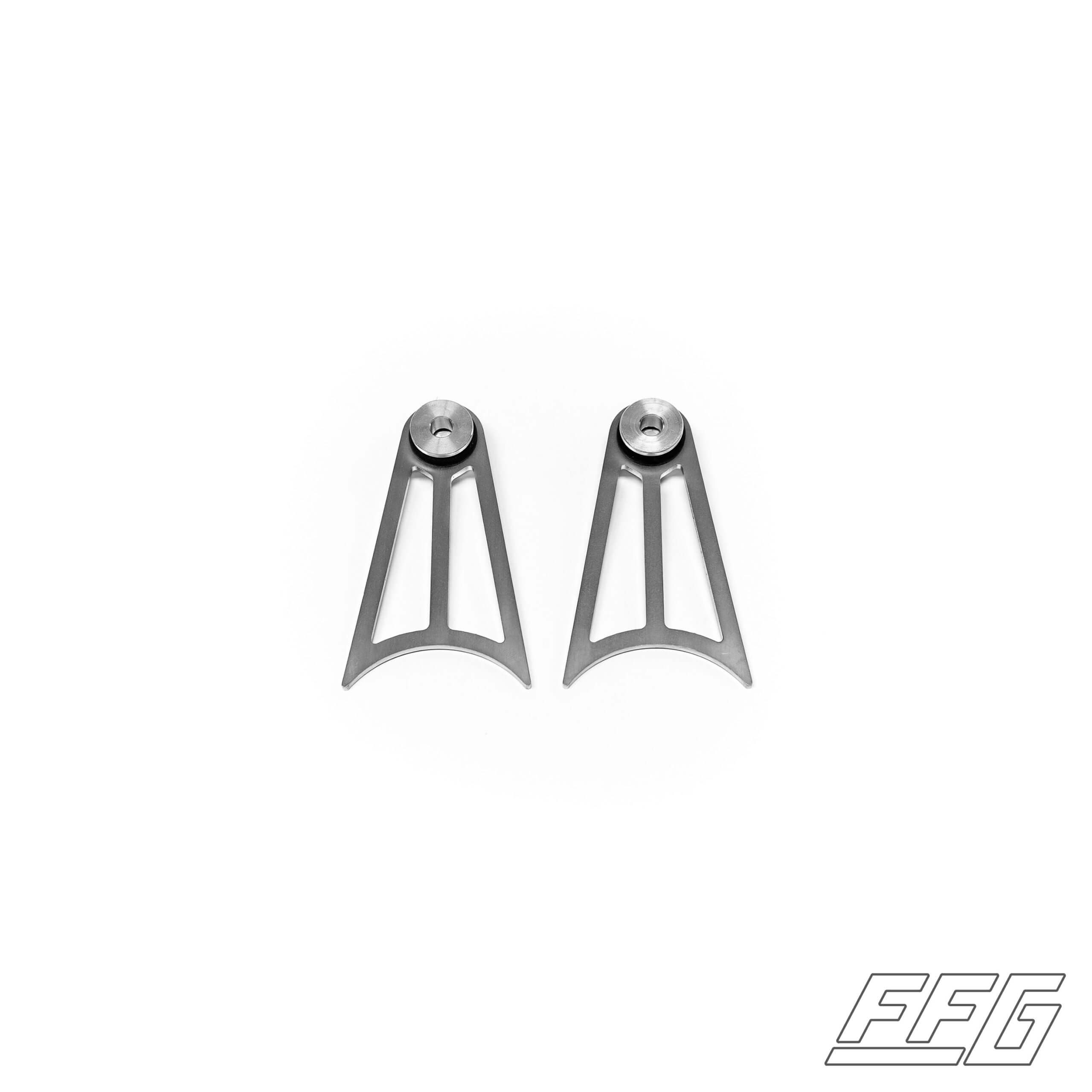 FFG High Temperature Exhaust Hangers - Heavy Duty Rubber Hangers for Automotive & Truck Exhaust Systems - Heat Resistant Up to 500°F - Perfect for Car, SUV, and Pickup Truck Repairs