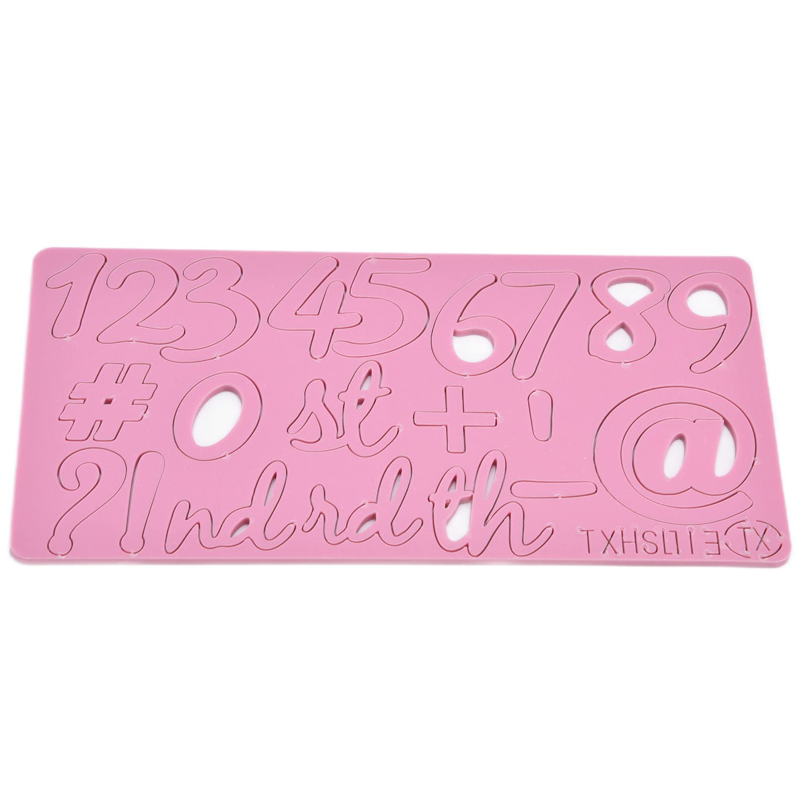 Acrylic Cake Molds - Number Fondant Cake Molds for Baking & Decorating | Perfect for Birthday Cakes, Wedding Cakes & DIY Dessert Making
