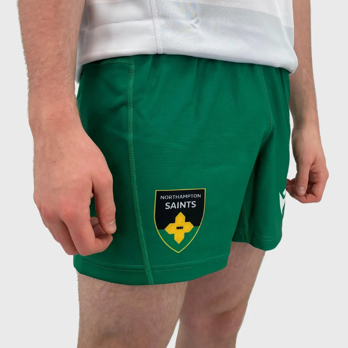 Northampton Saints 2024/25 Macron Away Rugby Shorts - Official Match & Training Shorts for Rugby Fans