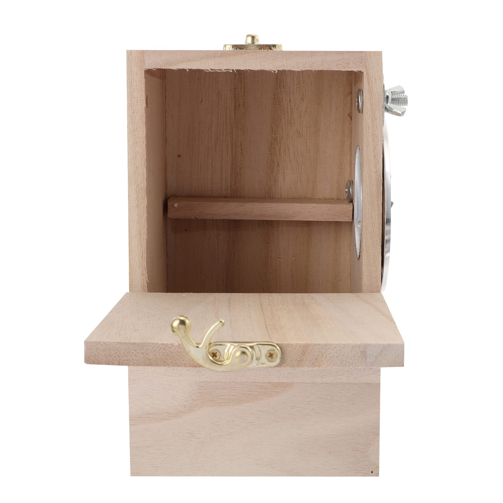 Premium Wooden Bird Incubator Box - Parrot Breeding Nest with Warmth for Cockatiels, Lovebirds & Small Birds | Indoor/Outdoor Aviary Use | Random Style