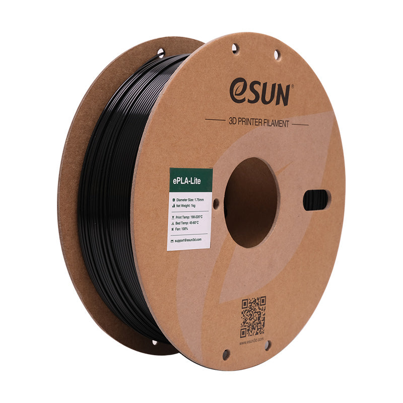 eSun ePLA Lite 3D Printer Filament 1.75mm 1kg Spool - High-Quality PLA Filament for Smooth Printing, Perfect for Beginners & Hobbyists - Ideal for Home, School, and DIY 3D Printing Projects