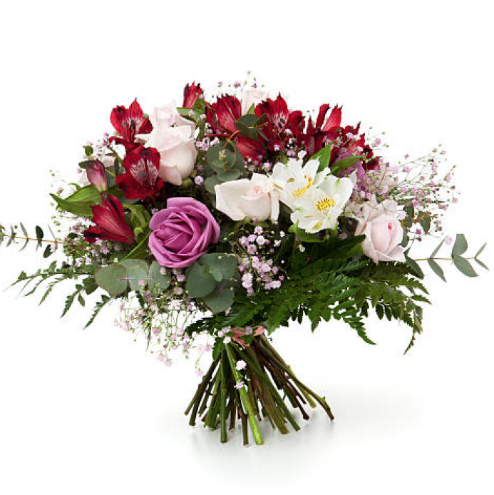 Romantic Thrilling Night Bouquet - Fresh Flowers for Date Night, Anniversary, Wedding & Special Occasions