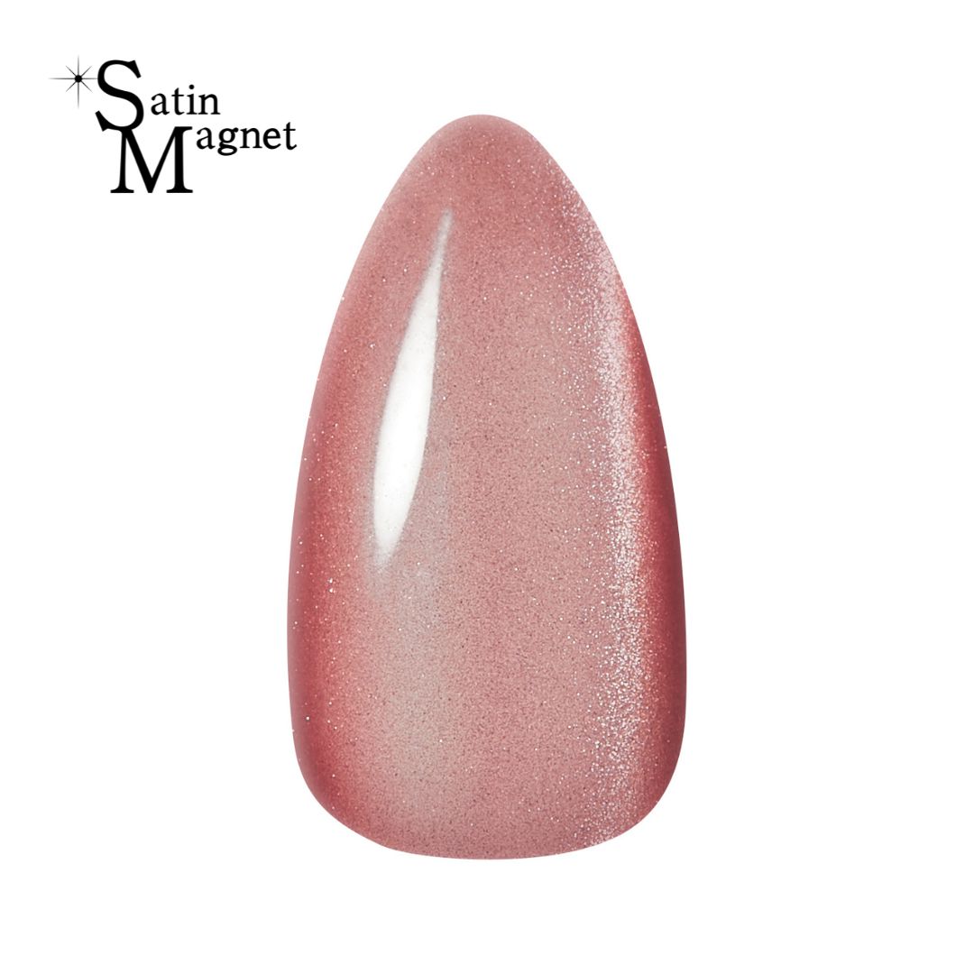 Kokoist Satin Magnet SM 18 Rose Satin Nail Gel - Long-Lasting Nail Polish for Professional Salon & DIY Manicure at Home