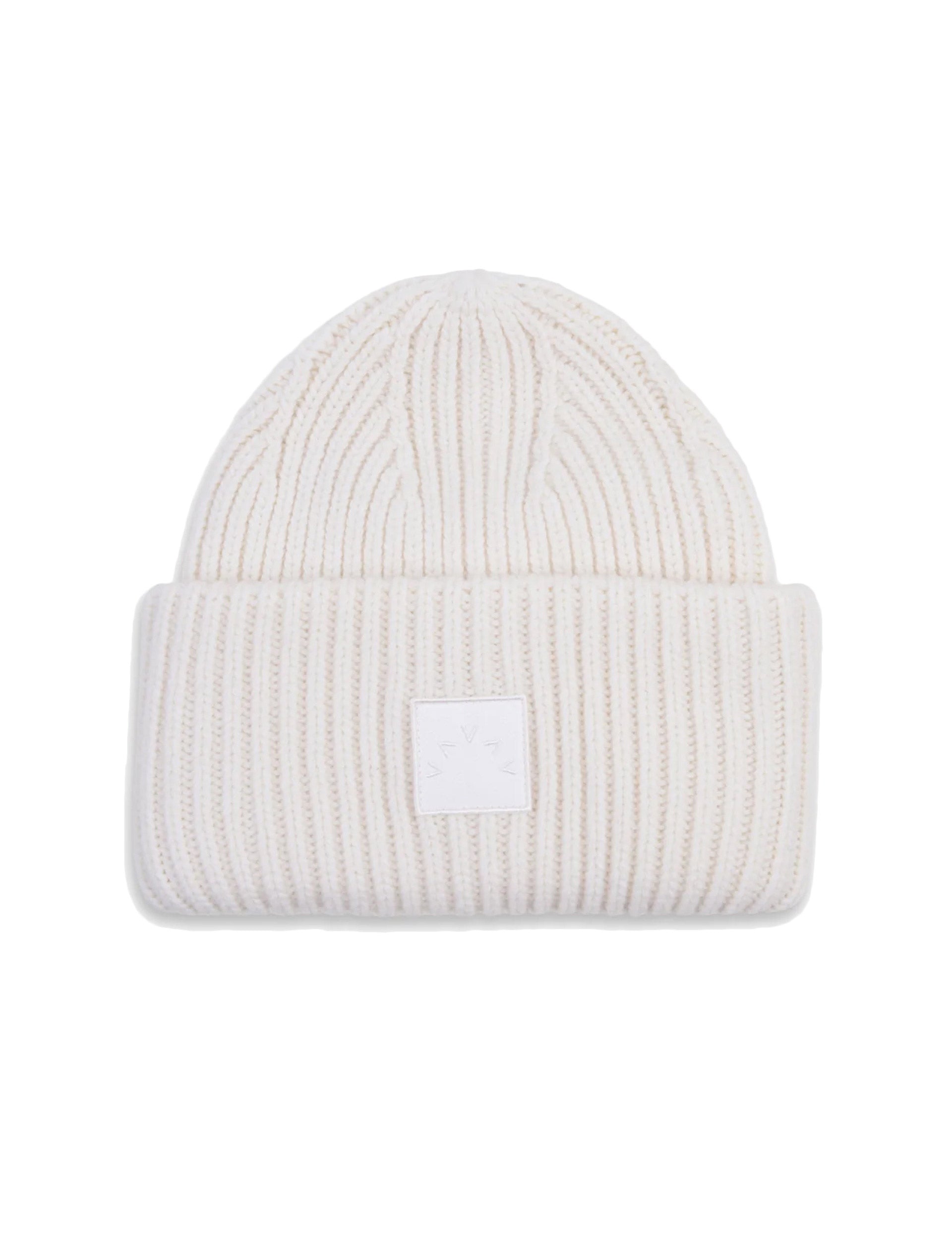 Cresta Rib Beanie for Women & Men - Soft Winter Knit Hat in Egret - Perfect for Cold Weather, Outdoor Activities & Casual Style