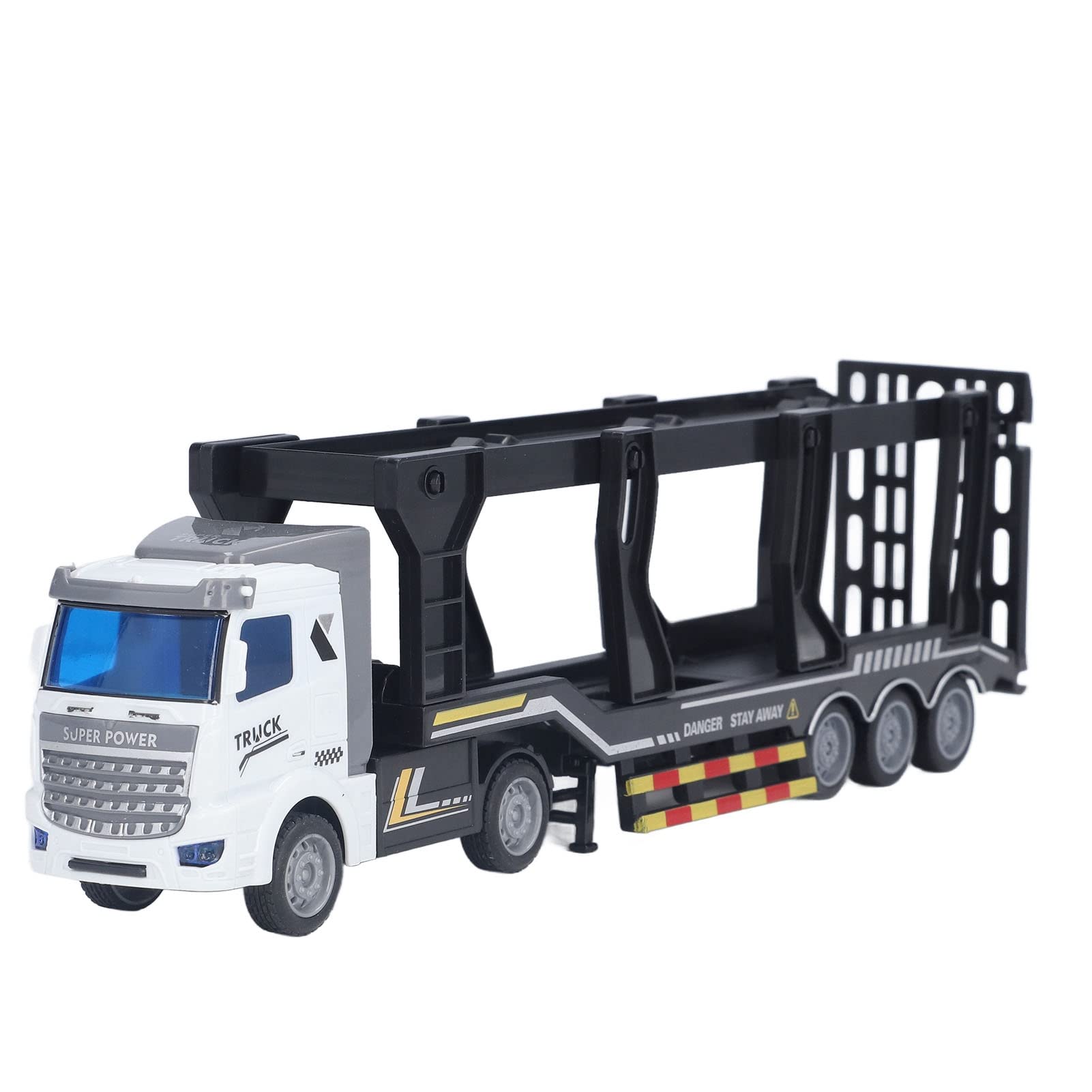 LBEC 1:48 Scale ABS Container Truck Toy - Pull Back Educational Model Truck for Kids, Realistic Construction Vehicle Play Set for Boys & Girls | Outdoor Play, Sandbox Fun, Pretend Transport Games