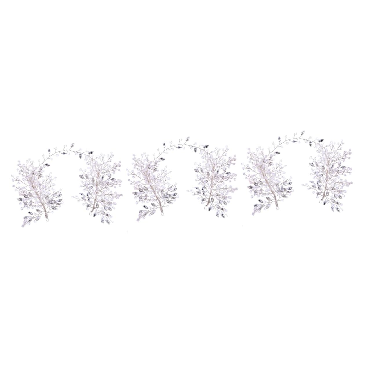 Minkissy Pearl Crystal Wedding Headband for Bride – Elegant Bridal Tiara with Diamonds for Hair & Wigs – Perfect for Weddings, Prom, and Special Occasions