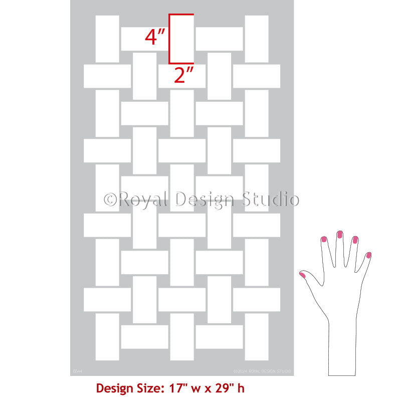 Premium Mosaic Weave Floor and Wall Tile - Waterproof & Durable Ceramic Tiles for Bathroom, Kitchen Backsplash, and Shower Walls