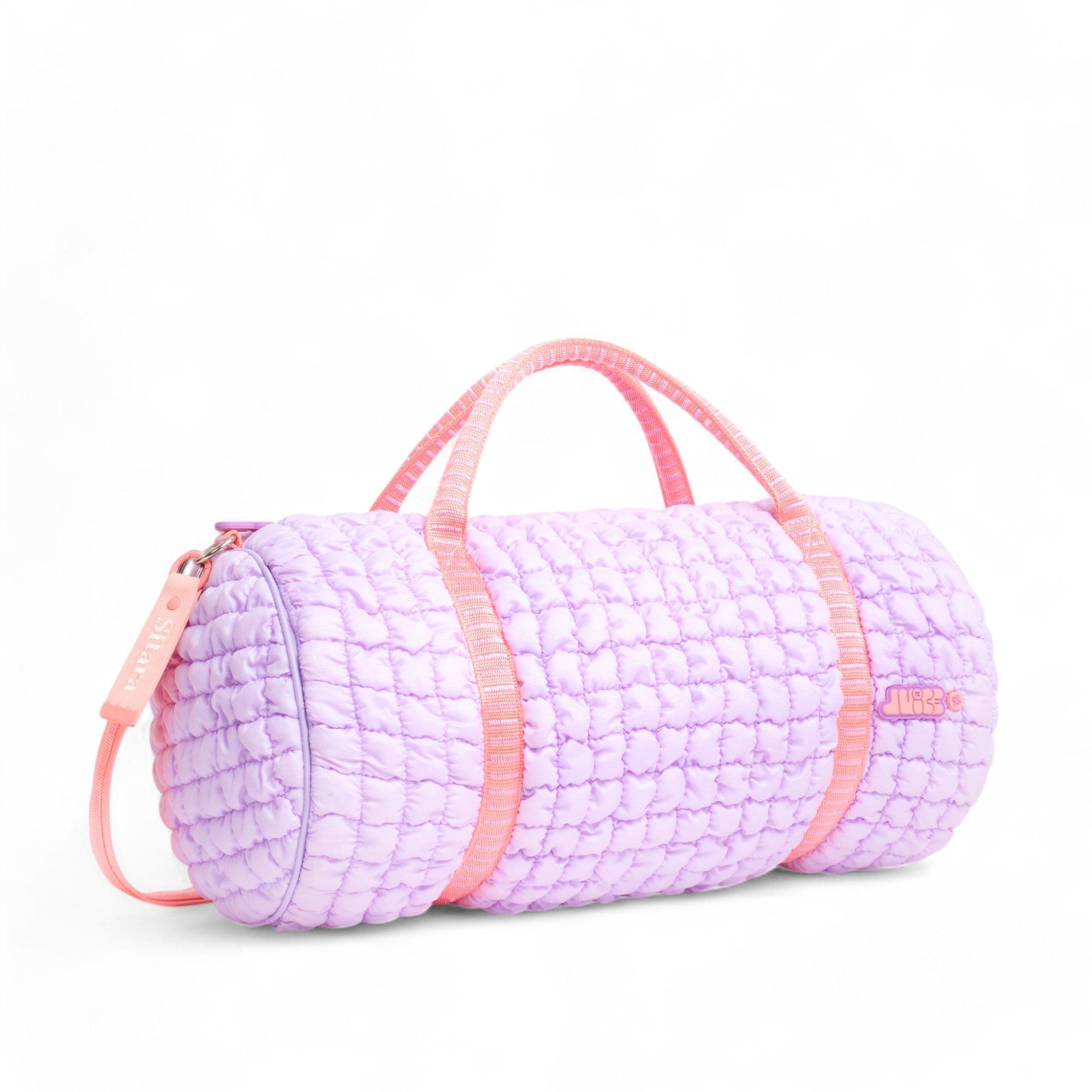 Boba Duffle Bag - Stylish Lilac Bloom Travel Tote for Women | Perfect for Gym, Work, Weekend Getaways & College Essentials