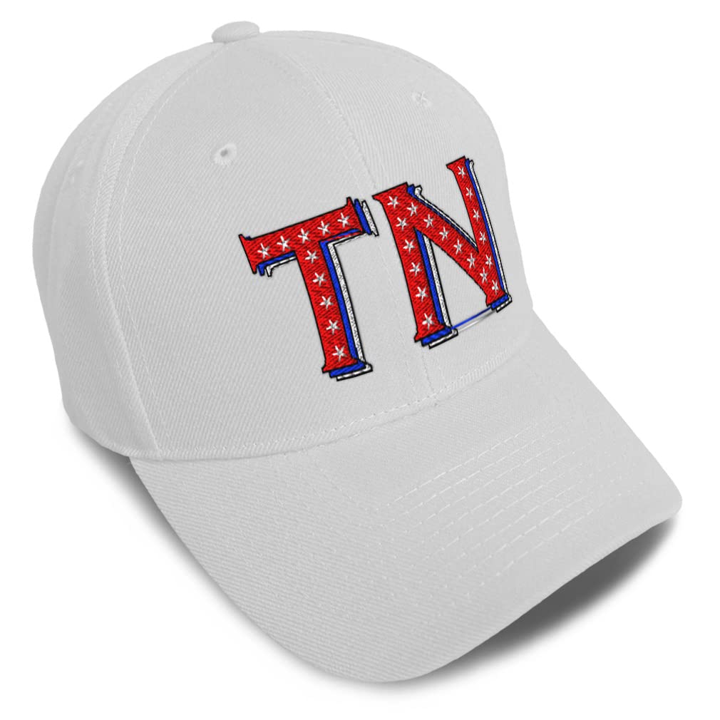 Tennessee Red Flag Stars Baseball Cap - Adjustable Dad Hat for Men & Women - Perfect for Sports, Outdoor Activities & Casual Wear