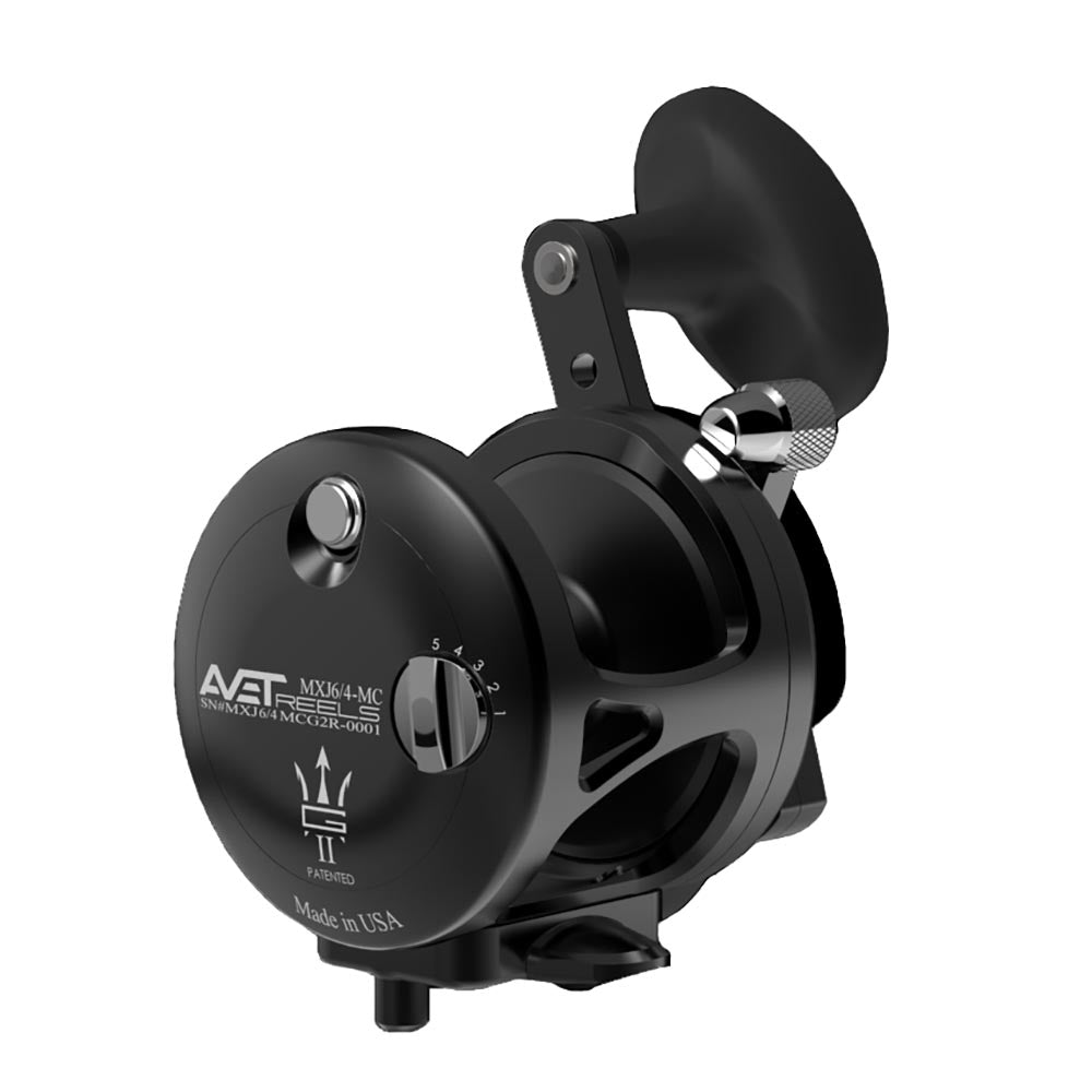 Avet MXJ G2 6/4 MC Two Speed Fishing Reel - Saltwater & Freshwater Spinning Reel for Offshore & Inshore Fishing, Trolling, Casting, Jigging
