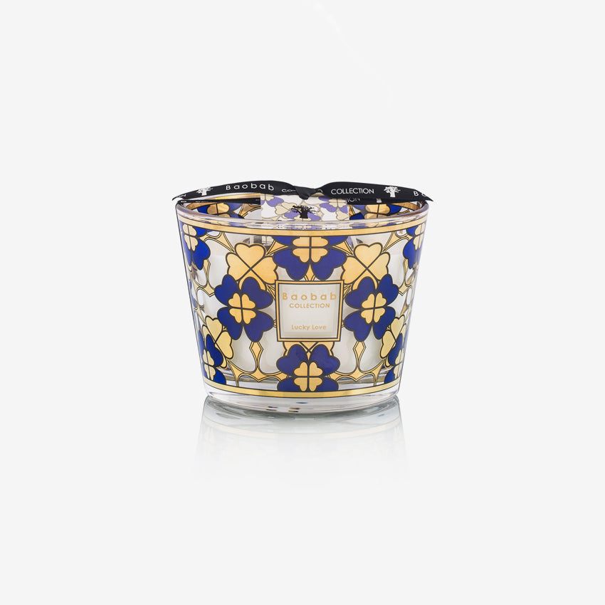 Baobab Collection Lucky Love Scented Candle - Luxury Home Fragrance for Romantic Ambiance, Gifts & Relaxation