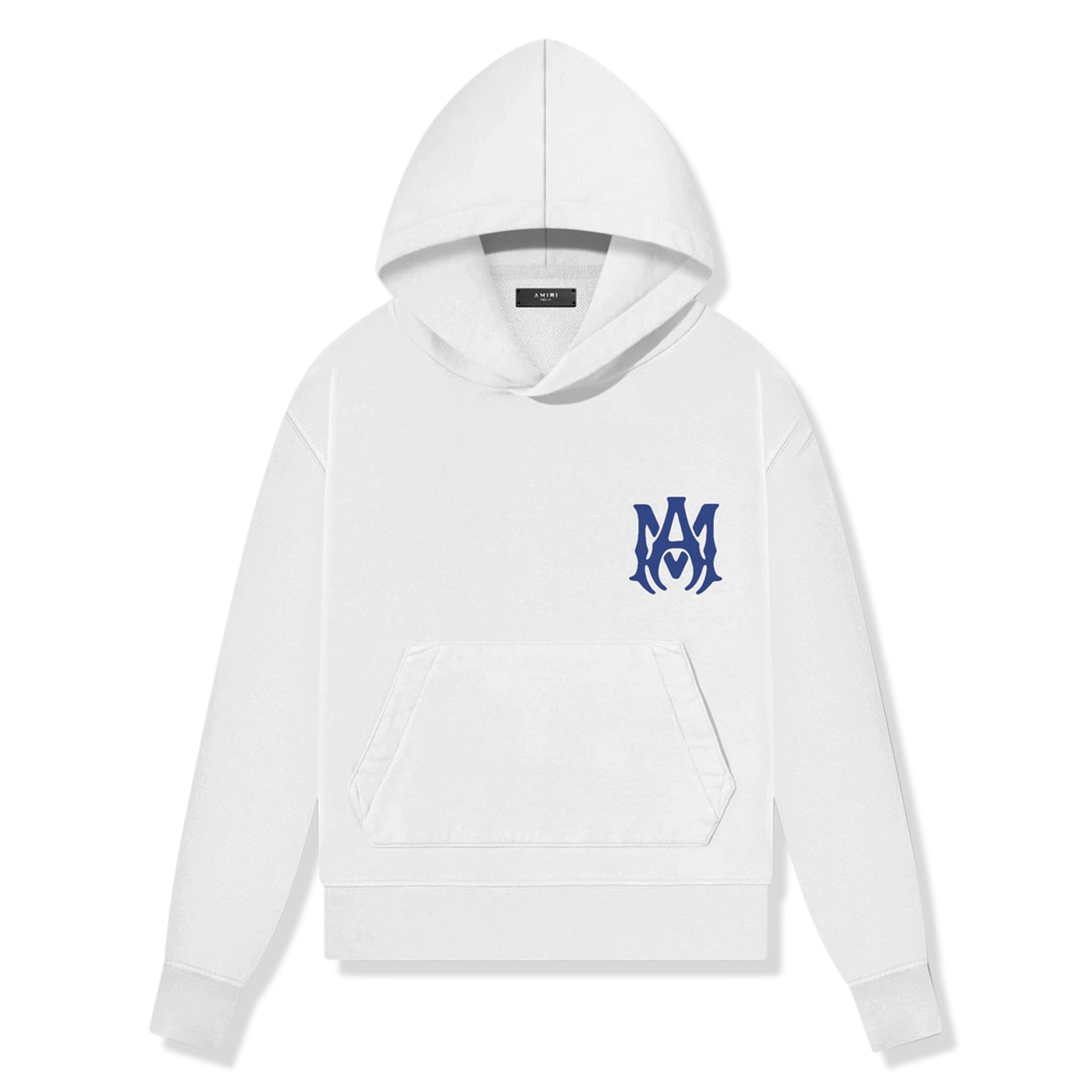 Amiri Kids MA Core Logo White Hoodie - Stylish & Comfortable Hooded Sweatshirt for Boys & Girls - Perfect for Casual Wear, School & Outdoor Activities