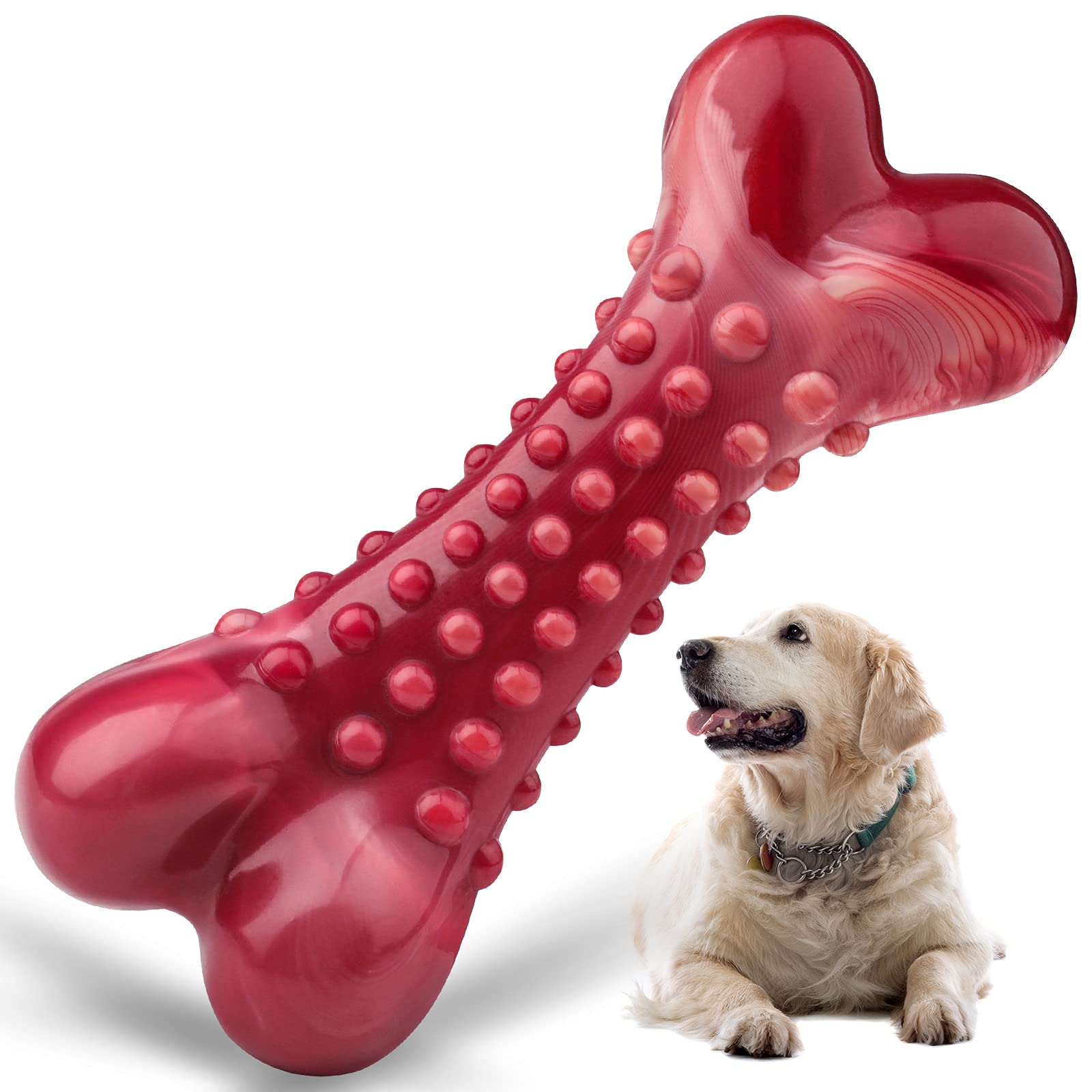 **Durable Nylon Dog Chew Toys for Aggressive Chewers – Large Breed Teething & Play**