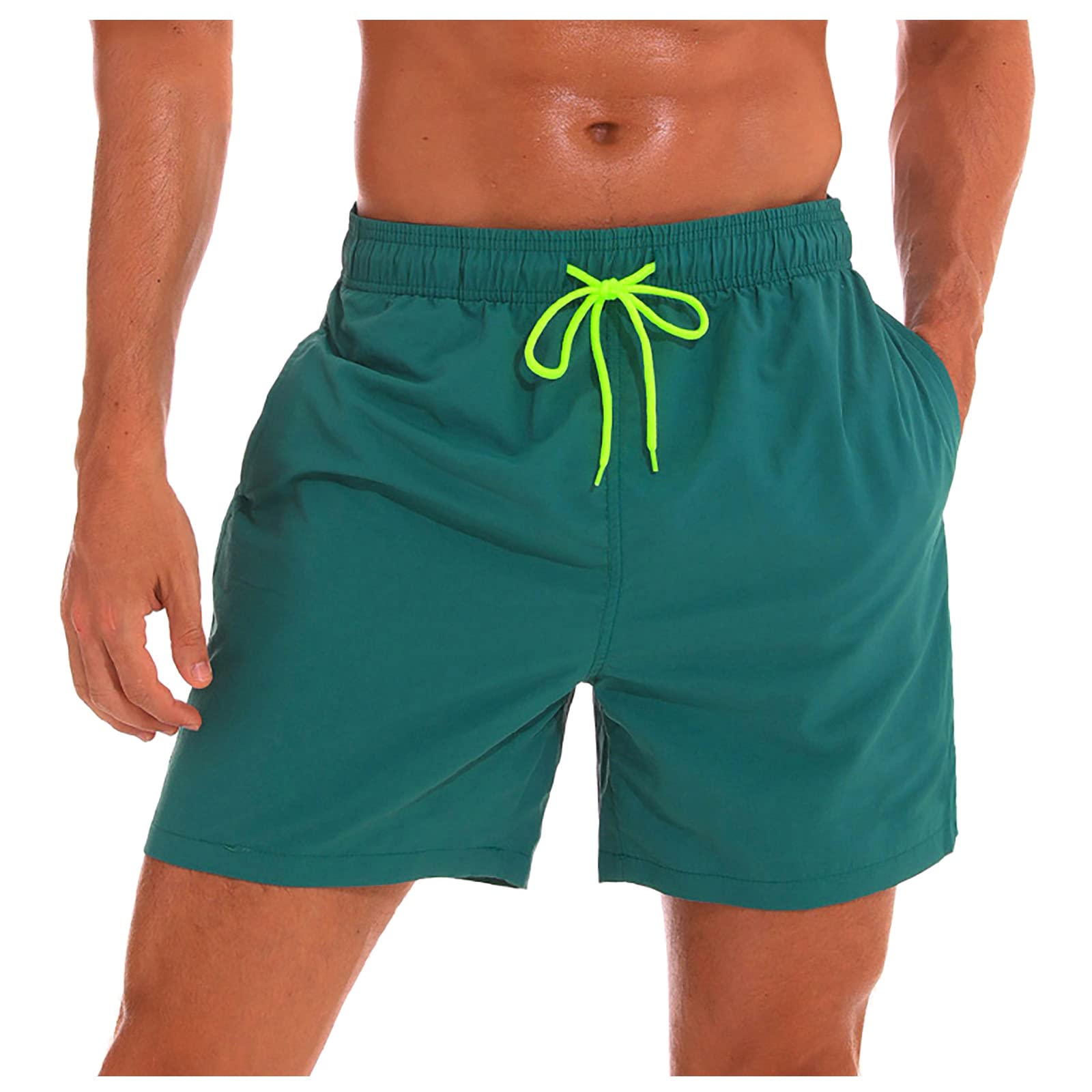 **Men's Quick Dry Swim Trunks - Lightweight Bathing Suits for Swimming, Beach & Pool - Comfortable Swim Shorts for Men**    *(Perfect for Swimming, Beach Vacations, Pool Parties & Water Sports)*