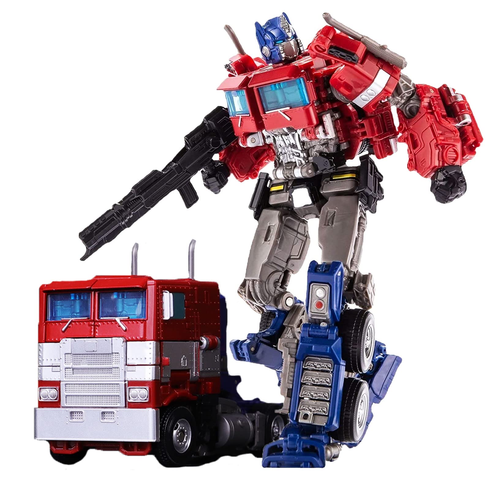 Transformable Robot Car Toy with Weapons - Action Figure for Kids & Boys Girls - Perfect for Playtime, Collecting & STEM Learning