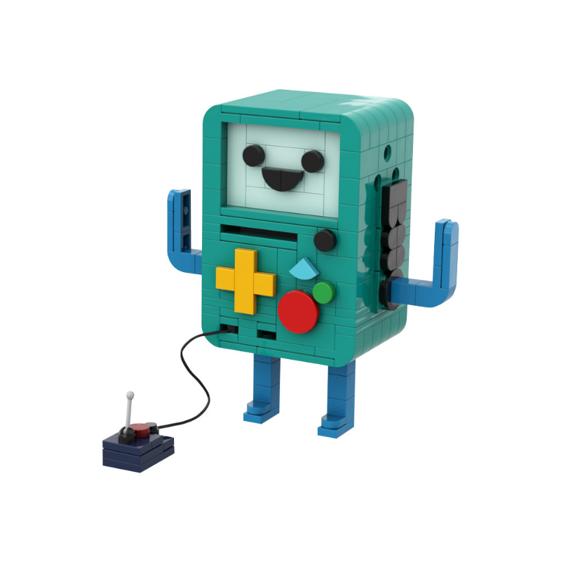 253PCS MOC 133070 BMO / Beemo Building Blocks Set - Gobricks Version - Perfect for LEGO Fans, Collectors & DIY Enthusiasts - Great for Home Decoration, Gift Giving & Creative Play