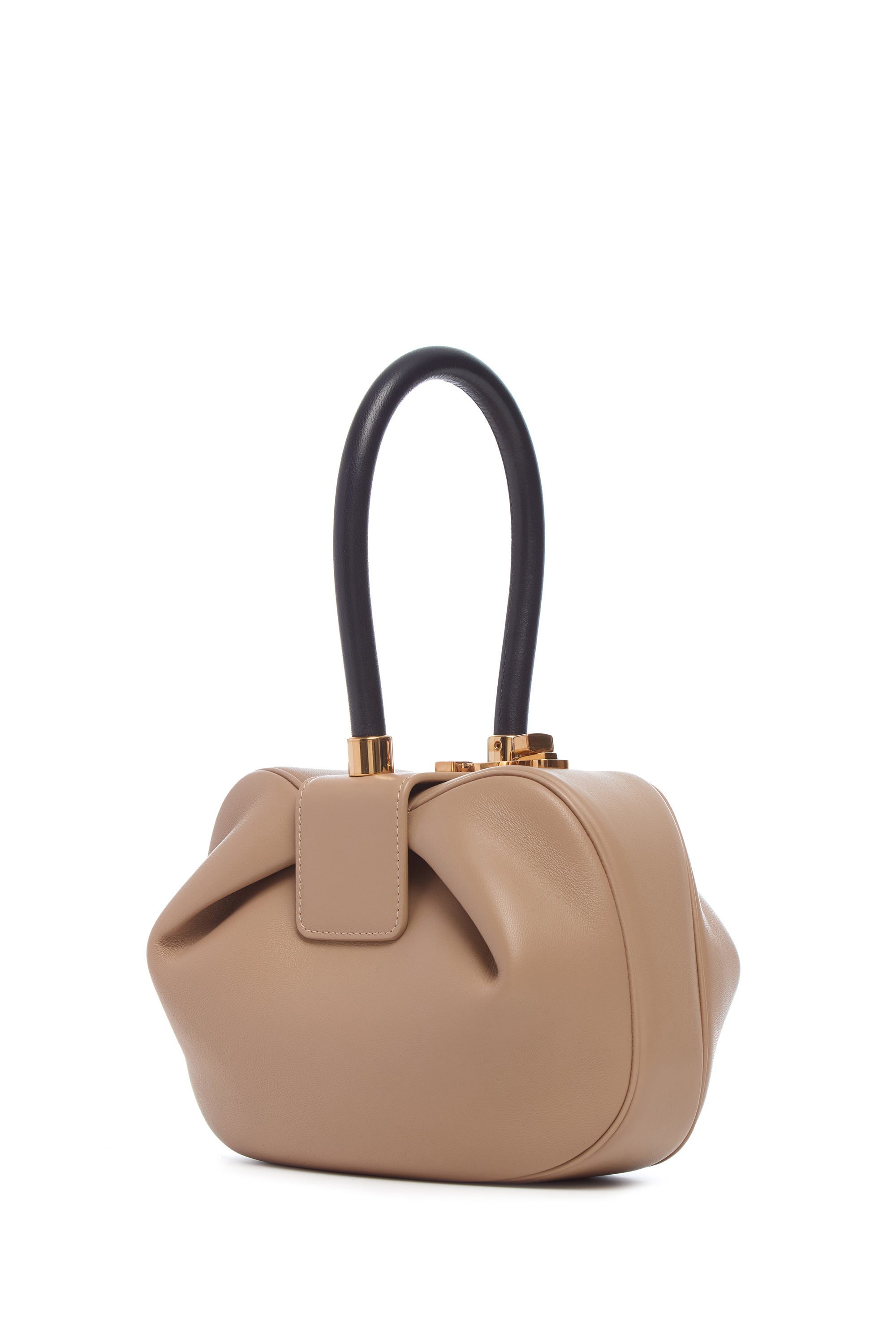 Nina Bag in Nude & Navy Nappa Leather - Premium Women's Handbag for Work, Travel & Everyday Use