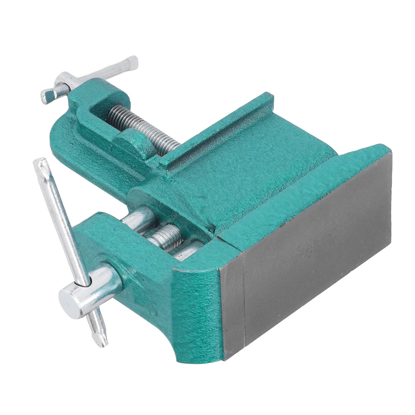 Heavy Duty Bench Vise & Drill Press Vise - Wide Strong Jaws, Stable Movement for Automotive Repair & Machinery Maintenance | Perfect for Metalworking, Woodworking & DIY Projects