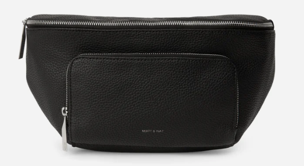 Matt & Nat Olek Purity Vegan Leather Belt Bag - Stylish Crossbody Fanny Pack for Women, Perfect for Travel, Concerts & Everyday Use