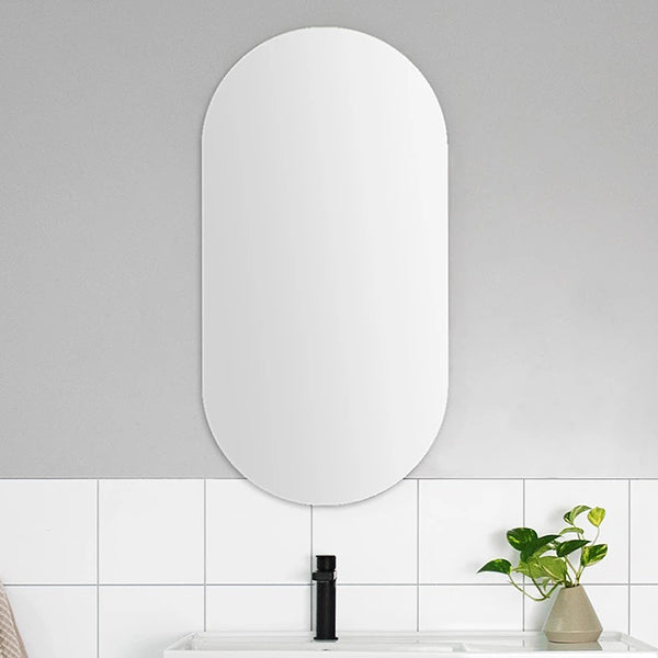 ADP 450mm Wall Mounted Pill Shaving Cabinet with Mirror - Perfect for Bathroom Storage & Organization | Space-Saving Medicine Cabinet for Razors, Toiletries & Essentials